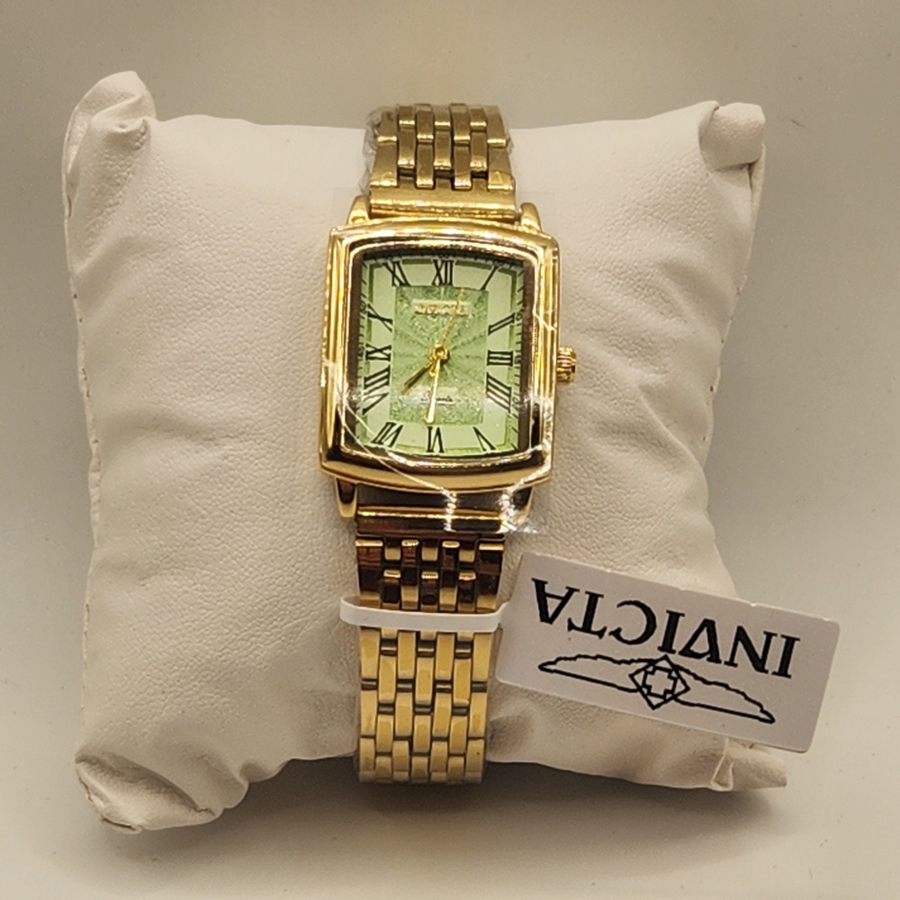 Invicta Celestial Ziya Women's Quartz Gold Tone and Green Watch